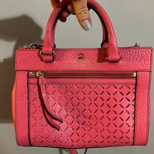 Kate spade pink leather purse